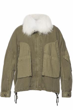 Fur trim jacket, zdjęcie 1 Fur trim jacket od Yves Salomon